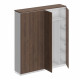 Шкаф с дополнением дуб гладстоун / белый премиум / дуб гладстоун СИ 311 ДГ БП ДГ