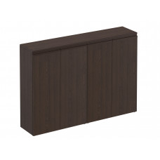 Шкаф для документов средний закрытый орех тоскана МК 324 ОТ