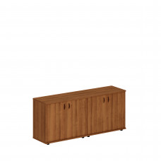Шкаф комбинированный низкий (закрытый + закрытый) темный орех Исп.08