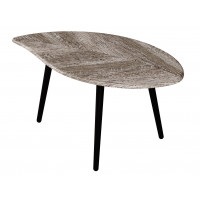 Стол журнальный Берли дуб графит БЛ дграфит