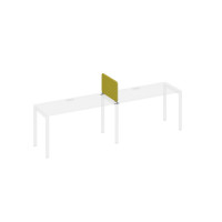 Экран промежуточный тканевый мягкий с кронштейнами фисташковый / металлокаркас антрацит А4 А 871 LN17