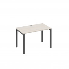 Стол письменный на металлокаркасе UNO дуб / металлокаркас антрацит А4 А1 013 ДШ