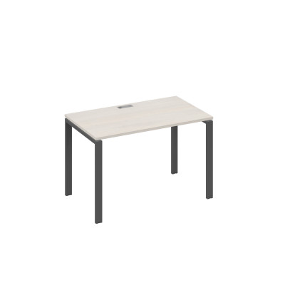 Стол письменный на металлокаркасе UNO дуб / металлокаркас антрацит А4 А1 013 ДШ