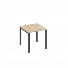 Стол письменный на металлокаркасе UNO дуб скандинавский / металлокаркас антрацит А4 А1 021 ДК