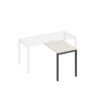 Брифинг-приставка с каркасом UNO дуб / металлокаркас антрацит А4 А1 071 ДШ