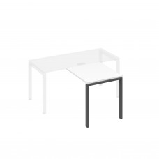 Брифинг-приставка каркас UNO металл белый премиум / металлокаркас антрацит А4 А1 073 БП