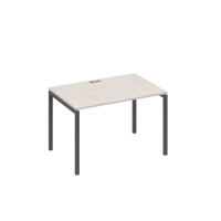 Стол письменный на металлокаркасе DUE дуб / металлокаркас антрацит А4 А2 023 ДШ