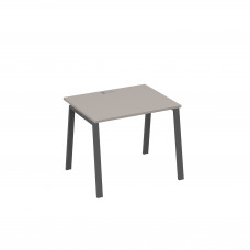 Стол письменный на металлокаркасе TRE мокко премиум / металлокаркас антрацит А4 А3 022 МП