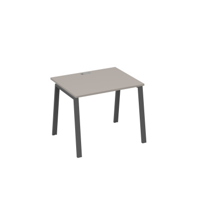 Стол письменный на металлокаркасе TRE мокко премиум / металлокаркас антрацит А4 А3 022 МП