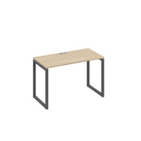 Стол письменный на металлокаркасе QUATTRO дуб скандинавский / металлокаркас антрацит А4 А4 003 ДК