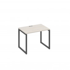 Стол письменный на металлокаркасе QUATTRO дуб / металлокаркас антрацит А4 А4 012 ДШ