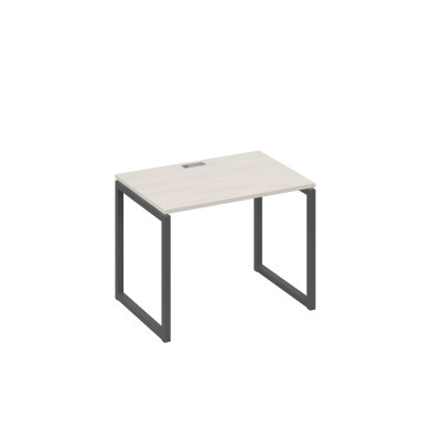 Стол письменный на металлокаркасе QUATTRO дуб / металлокаркас антрацит А4 А4 012 ДШ