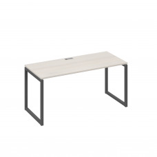 Стол письменный на металлокаркасе QUATTRO дуб / металлокаркас антрацит А4 А4 015 ДШ