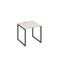 Стол письменный на металлокаркасе QUATTRO дуб / металлокаркас антрацит А4 А4 021 ДШ