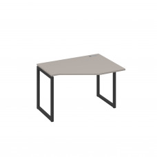Стол эргономичный правый "Техно" на металлокаркасе QUATTRO мокко премиум / металлокаркас антрацит А4 А4 052 МП