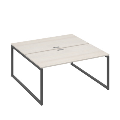 Станция (2х160) рабочая на каркасе QUATTRO дуб / металлокаркас антрацит А4 А4 178 ДШ