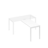 Брифинг-приставка каркас UNO белый премиум / металлокаркас белый А4 Б1 072 БП