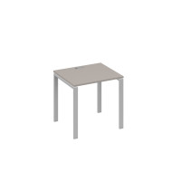 Стол письменный на металлокаркасе UNO мокко премиум / металлокаркас серый А4 С1 011 МП