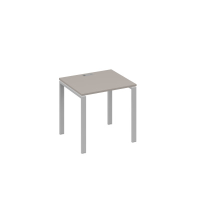 Стол письменный на металлокаркасе UNO мокко премиум / металлокаркас серый А4 С1 011 МП