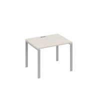 Стол письменный на металлокаркасе UNO дуб / металлокаркас серый А4 С1 022 ДШ