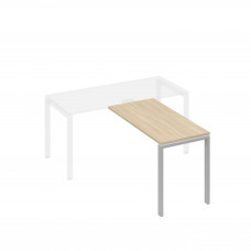 Брифинг-приставка каркас UNO дуб скандинавский / металлокаркас серый А4 С1 072 ДК