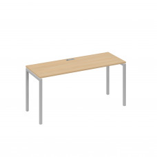 Стол письменный на металлокаркасе DUE натуральный дуб / металлокаркас серый А4 С2 005 НД