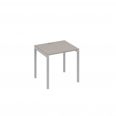 Стол письменный на металлокаркасе DUE мокко премиум / металлокаркас серый А4 С2 011 МП