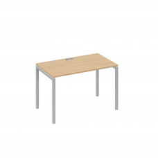Стол письменный на металлокаркасе DUE натуральный дуб / металлокаркас серый А4 С2 013 НД