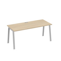 Стол письменный на металлокаркасе TRE дуб скандинавский / металлокаркас серый А4 С3 016 ДК