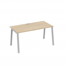 Стол письменный на металлокаркасе TRE дуб скандинавский / металлокаркас серый А4 С3 025 ДК