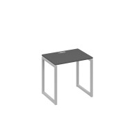 Стол письменный на металлокаркасе QUATTRO антрацит премиум / металлокаркас серый А4 С4 001 АР