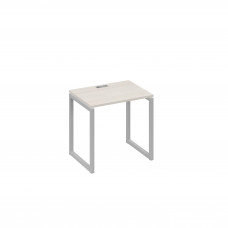 Стол письменный на металлокаркасе QUATTRO дуб / металлокаркас серый А4 С4 001 ДШ