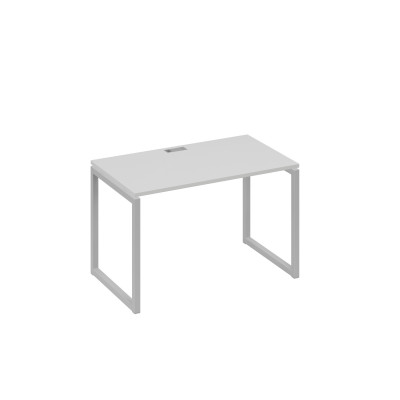 Стол письменный на металлокаркасе QUATTRO серый / металлокаркас серый А4 С4 013 СЕ