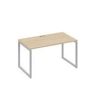 Стол письменный на металлокаркасе QUATTRO дуб скандинавский / металлокаркас серый А4 С4 024 ДК