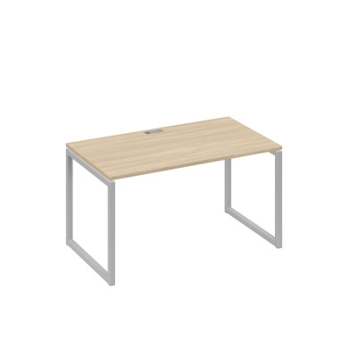 Стол письменный на металлокаркасе QUATTRO дуб скандинавский / металлокаркас серый А4 С4 024 ДК