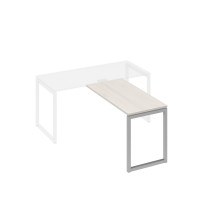 Брифинг-приставка металлокаркас QUATTRO дуб / металлокаркас серый А4 С4 072 ДШ