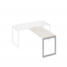 Брифинг-приставка металлокаркас QUATTRO дуб / металлокаркас серый А4 С4 072 ДШ