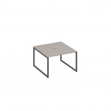 Стол 120 на металлокаркасе QUATTRO переговорный мокко премиум / металлокаркас антрацит А4 А4 131 МП