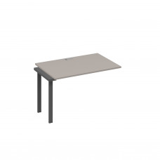 Секция 120 стола станции с опорами TRE мокко премиум / металлокаркас антрацит А4 А3 023-1 МП