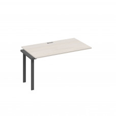 Секция стола 120 рабочей станции каркас TRE дуб / металлокаркас антрацит А4 А3 024-1 ДШ