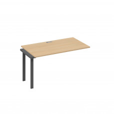 Секция стола 120 рабочей станции каркас TRE натуральный дуб / металлокаркас антрацит А4 А3 024-1 НД