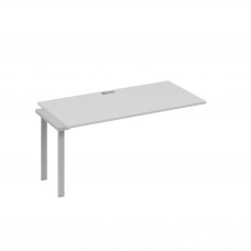 Секция стола станции 160 с каркасом TRE серый / металлокаркас серый А4 С3 025-1 СЕ