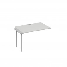 Секция стола рабочей станции опоры DUE серый / металлокаркас серый А4 С2 023-1 СЕ
