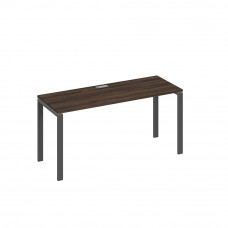 Стол письменный на металлокаркасе UNO дуб ристретто/ металлокаркас антрацит А4 А1 005 ДР