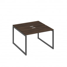Рабочая станция с опорами QUATTRO (2х120) дуб ристретто/ металлокаркас антрацит А4 А4 170 ДР