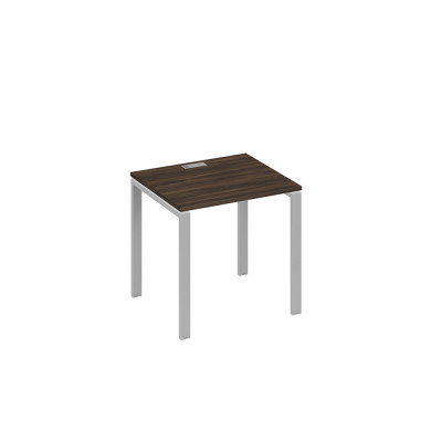 Стол письменный на металлокаркасе UNO дуб ристретто/ металлокаркас серый А4 С1 011 ДР
