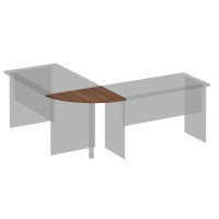 Угловой сегмент французский орех К.204 ОФ