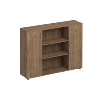 Шкаф комбинированный средний дуб шамони темный К.529 ШТ