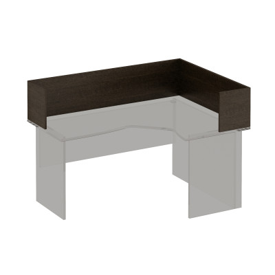 Настольная перегородка-угол венге темный ФР 423 ВТ