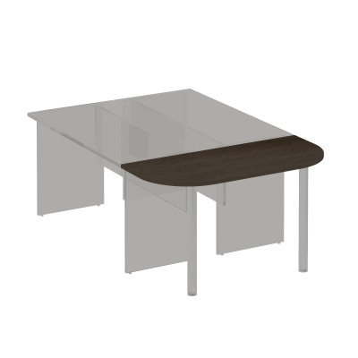 Брифинг-приставка без опор венге темный ФР 432 ВТ